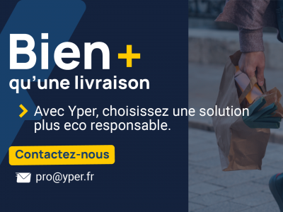 YPER, le spécialiste de la livraison de proximité accessible à tous !