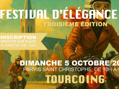TOURCOING | le Festival d'Élégance Moto revient à Tourcoing !