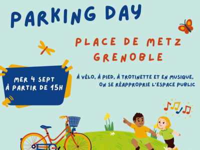 GRENOBLE | Adepte du Parking Day